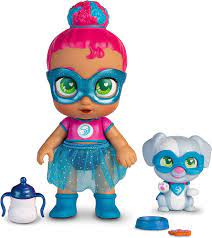 Kala & Allie, Mini poupée Super Mignonne avec Chiot – Poupée articulée de  12 cm avec Chiot, Tenues et Accessoires de Super-héros, Convient aux  Enfants de 4 Ans et Plus : Amazon.fr: