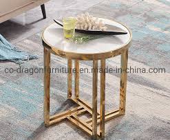 Free delivery and returns on ebay plus items for plus members. China High Quality Glass Top Hot Sale Round Small Coffee Table Side Table Gold Stainless Steel For Living Room Furniture Photos Pictures Made In China Com