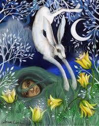 Mounted Art Print Titled "ostara" by Amanda Clark - Pagan ...