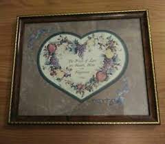 Find great deals on ebay for home interiors pictures victorian. Vintage Home Interior Homeco Fruits Of Love Framed Print Picture Ebay