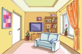 The best selection of royalty free living room clipart vector art, graphics and stock illustrations. House Living Room Background Cartoon Novocom Top