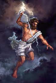 Zeus, in ancient greek religion, chief deity of the pantheon, a sky and weather god who was identical with the roman god jupiter. Zeus Eventually Dethroned His Father And The Golden Age Ended Zeus God Celtic Gods Greek Gods And Goddesses