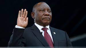 Today, we place ourselves alongside kenneth kaunda's family and the zambian nation as they mourn this deep loss. South Africa S President Ramaphosa Vows New Era At Inauguration Bbc News