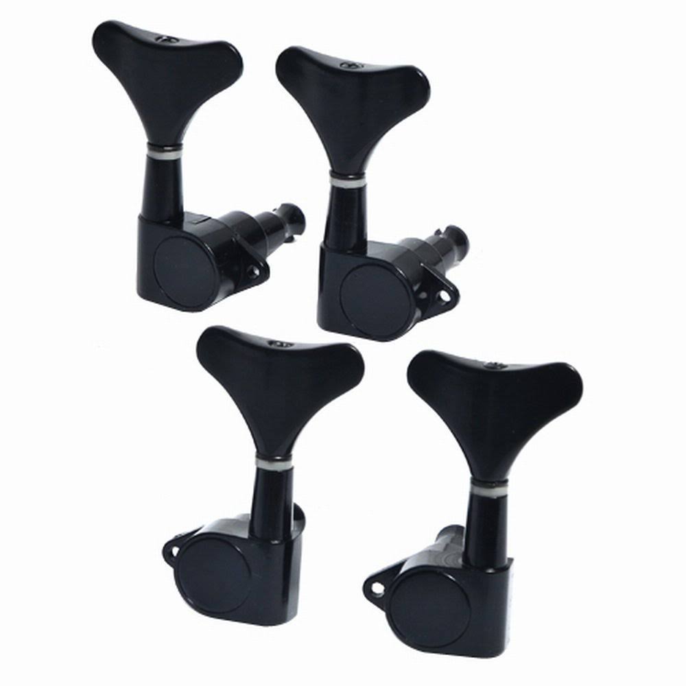Guitar Bass Tuning Pegs 2R2L Machine Heads Tuning Pegs,BK product image