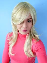 Peruka Amelia mix jasnych blondów cieniowana