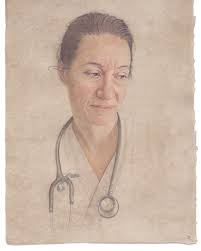Donald Farnsworth: The Parma Portraits (The Kindness of Strangers),” at the  Boca Raton Museum of Art in Florida, spotlights drawings made by the  Californian artist which pay homage to the courageous doctors