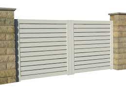 Maybe you would like to learn more about one of these? Portail Coulissant Pvc Sancy Blanc Naterial L 370 Cm X H 150 Cm Leroy Merlin