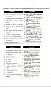 Kumpulan 200 contoh soal bahasa inggris lengkap dengan kunci jawaban dan pembahasan. Match The Sentences From Column A With Their Correct Responses In Column B Brainly Co Id