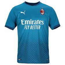 Ac milan branding design football design football jersey football kit jersey design jersey mockup logo serie a. Kids Kit Milan Ac Third 2020 2021 Foot Dealer