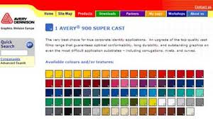 Instant Colour Impressions Online For Avery Graphics Films