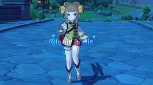 Yaoyao (genshin impact) cosplay wigs. Dendro Yao Yao Walking Animation Leak By Lumie Genshin Impact Youtube