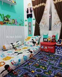 Pening memikirkan warna cat bilik anak? Bilik Tidur Anak Lelaki Yang Simple Desainrumahid Com