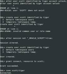 Iam created the user as scott but but i … Portretizare Depune Gest Oracle Salgrade Table Mysouthamptonshores Com