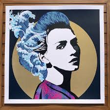 Here's a peak of my new print “Luna”...