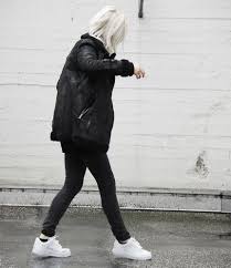 Nike Air Force Nikeairforce Nikeairforce1 Pepejeans Houseofsunny Look Style Casual Winter Whiteblonde Ootd Roupas Tumblr Roupas