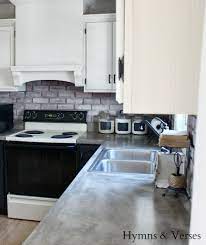 Diy Concrete Countertop Over Existing Formica Kitchen Design Types Of Kitchen Countertops Concrete Countertops