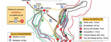 Offres d'hébergement et de restauration. Langlaufen Champ Du Feu Loipen Skating Klassisch