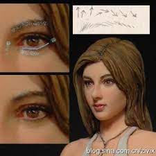 フリーフィギュア原型師 辻村聡志 さんの美女リアル系フィギュアの塗装方法 テクニックをまとめました scale models model sculpting