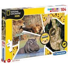 Solve national geographic jigsaw free online jigsaw puzzles, with 12, 24, 35, 40, 54, 60, 70, 96, 104 or 260 pieces. National Geographic Wildlife 104 Piece Jigsaw Puzzle The Works