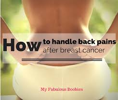 Is pain a symptom of breast cancer? How To Handle Back Pain After Mastectomy And Reconstruction