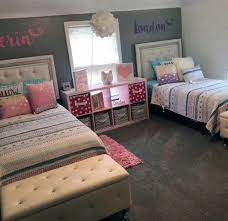 Super Creative Teenage Girl Bedroom Ideas In Blue Just On Omah Home Design Teengirlbedroom Shared Girls Room Shared Girls Bedroom Girl Bedroom Decor