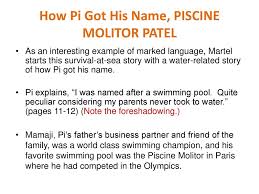 Piscine molitor patel, scarborough, on. Life Of Pi By Yann Martel Ppt Download