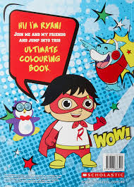 .coloring, ryans world coloring coloring for kids and adults, ryans world mystery eggs coloring, bruces big move by ryan higgins coloring coloring books coloring for. Ryan S World Ultimate Colouring Book 9781743838501 Amazon Com Books