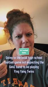 High school band was popping off. #highschoolfootball #band #highschoolband  #highschoolbandkids #genzhumor #genz #fridaynightlights🏈 #football  #smalltown #yingyangtwins #halftime