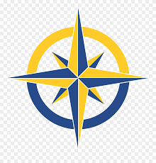 Kids' crafts slime & foam electronics & accessories. Loggo Gul Bla Rev Compass Rose For Kids Clipart 3462659 Pinclipart