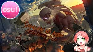 Osu Shingeki No Kyojin Season 2 Opening 3 Shizou Wo Sasageyou Youtube