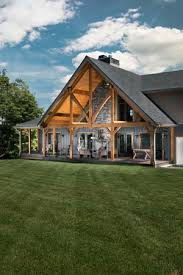 Mill creek post & beam company offers a means of creating a timber frame home tailored to your requirements, yet based on timbered structural components which we have used and perfected over decades of design and development with hundreds of homes. Introducing Hybrid Homes With Timber Accents By Timberhaven
