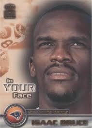 Isaac Bruce Football Sports Trading Card Singles for sale