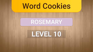 Word Cookies Rosemary 10