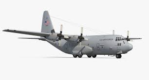 3d Model Lockheed C 130 Hercules Military Transport Lockheed 3d Model C 130