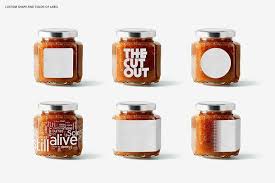 Jam Jar Mockups Jam Jar Jar Creative Packaging Design