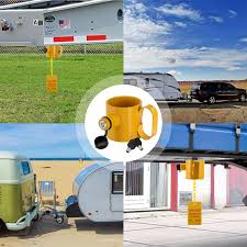Maybe you would like to learn more about one of these? Amazon Com Boyisen 5th Wheel King Pin Lock Solid Steel Anti Theft For Rvs Container Trailers And Campers With Handles Warning Tag Automotive
