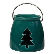 Project 3 yellow & teal. Northlight 3 Dark Green Christmas Votive Candle Holder With Tree Cut Out Target