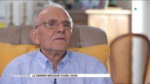 J'ai été intensément heureux : Video Le Geneticien Axel Kahn Malade Du Cancer Livre Sa Derniere Interview La Mort M Indiffere Totalement Femme Actuelle Le Mag