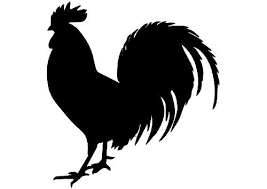 Image Detail For Rooster Clip Art Vector Clip Art Online Royalty Free Public Rooster Stencil Rooster Silhouette Rooster