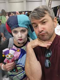 Meeting voice actor at convention