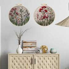 Flower Embroidery Starter Kit DIY Cross Stitch Set for Beginner Plant  Printed Sewing Art Craft from Dhgate Craft Tools