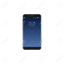 The samsung galaxy s8 took home an easy win in the compact category in last week's poll, but its big bro note8 may have a … Smartphone With Unlock Screen With A Blue Sky And Stars Date And Time On The Display Mail Notification Icons Flight Mode Alarm Network And Battery Status Royalty Free Cliparts Vectors And Stock