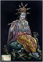 Sri Krishna Velvet Painting.......... | Velvet painting, Buddha ...