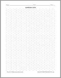 Isometric Dots Graph Paper Free To Print Isometric Graph Paper Graph Paper Drawings Isometric Paper