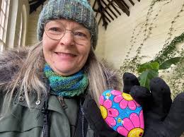 A special rock in memory of Lily in Cemaes