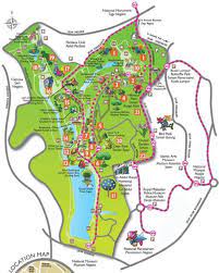 The perdana botanical garden, formerly known as lake gardens, is located right west of the old city center. Map Of Perdana Botanical Garden Kuala Lumpur Download Scientific Diagram