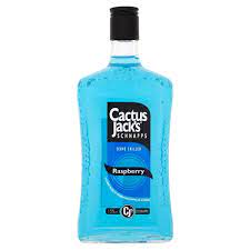 Learn how many shots you can get out of a liquor bottle and other common ingredients needed in the bar. Cactus Jack Blue Raspberry Schnapps 70cl Drinksupermarket