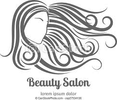 Give your spa, beauty & salon business the boost it needs! Beauty Salon Logo Or Cosmetic Badge Woman With Long Hair Canstock