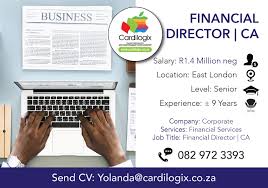 Financial Director Ca Finance Jobs Service Jobs Job Opportunities