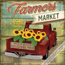 Since 1989, cavallini has been creating classic wall calendars. Farmers Market Wall Calendar Calendars Com